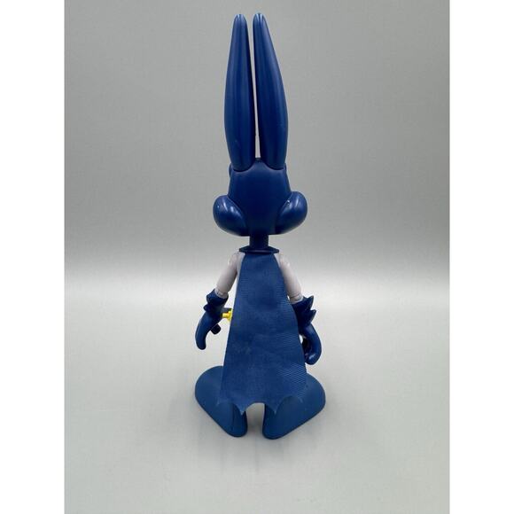 Space Jam Bugs Bunny Batman In Blue Suit Action Figure 9.5” - Picture 3 of 6